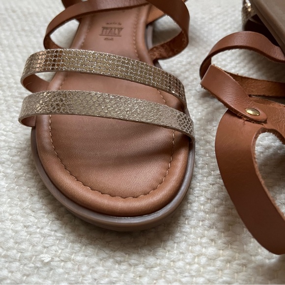 Seychelles Strappy Flat Sandals Size 7 - Picture 4 of 9